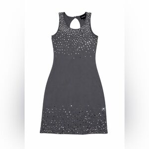 Vintage Grey Sequin Dress